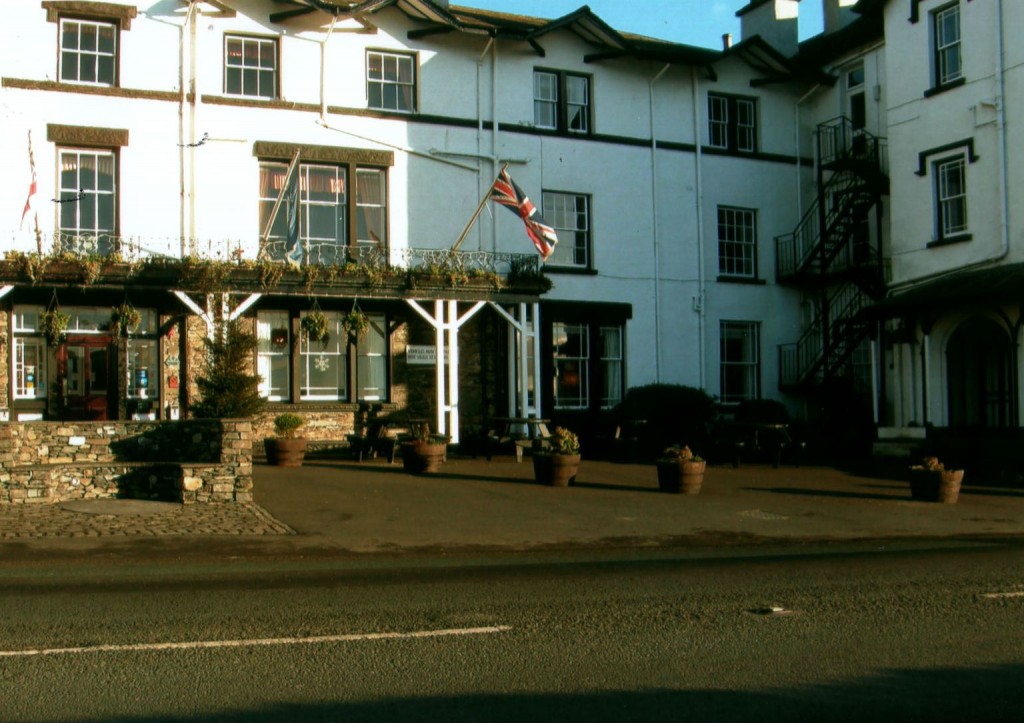 low wood hotel parking bay markings